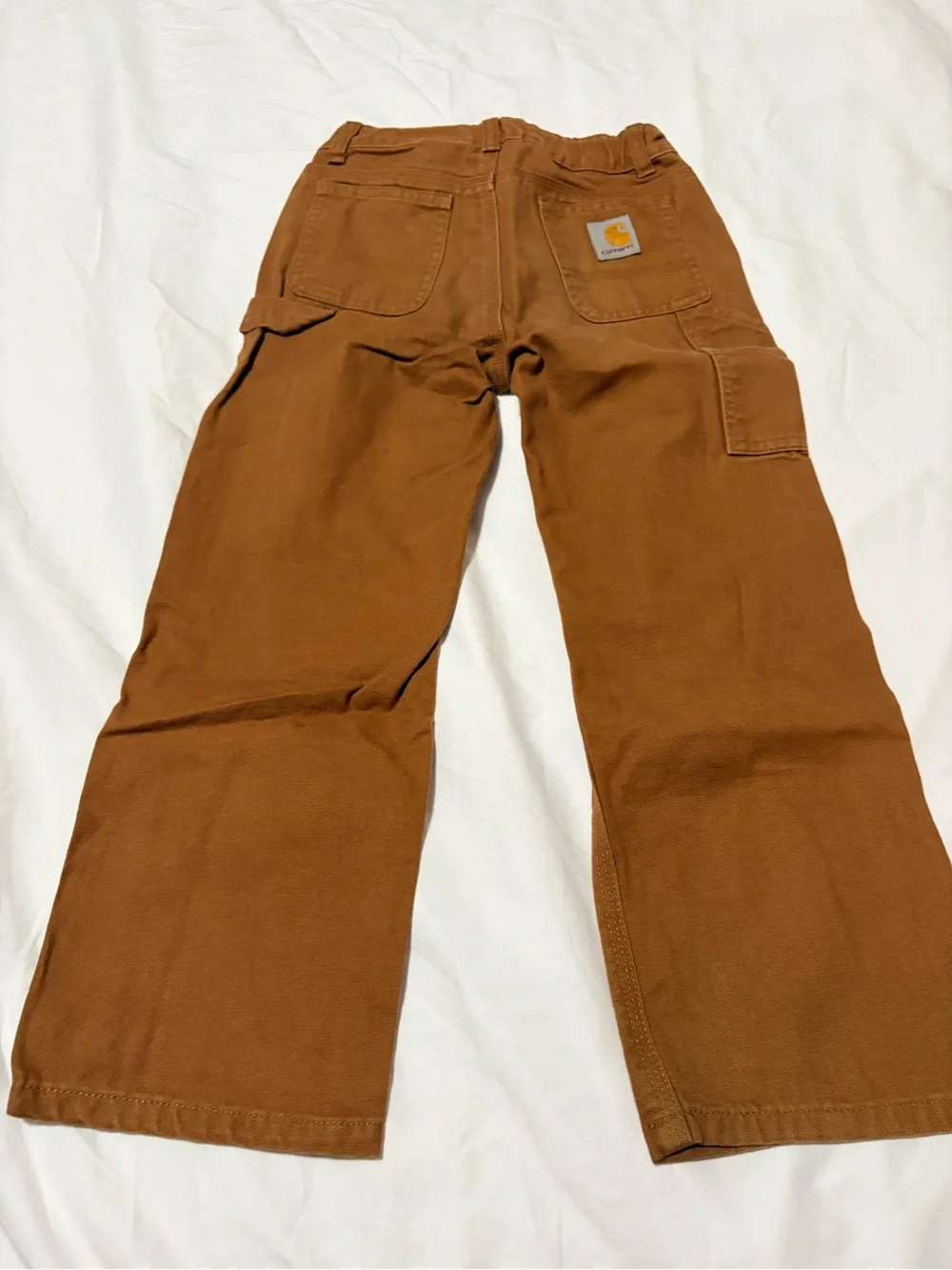 Carhartt Kids Brown Work-Style Jeans
